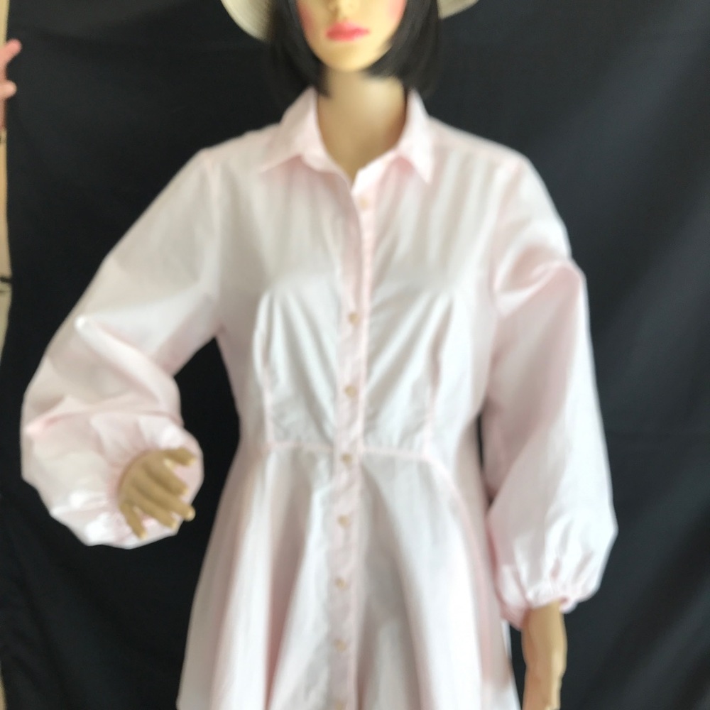 Free people oversized shirt mini dress
